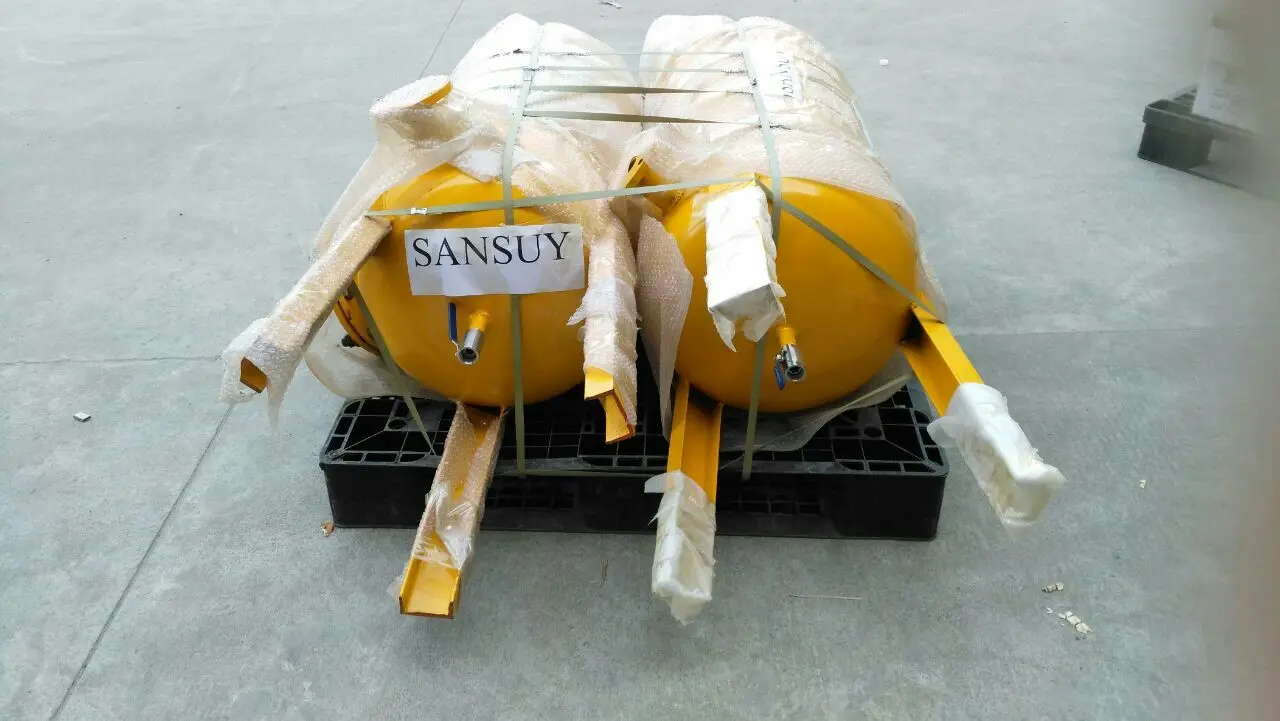 
 Настраиваемый резервуар из нержавеющей стали для десульфуризации оксида Биогазового фильтра десульфуризатора и дегидратора  