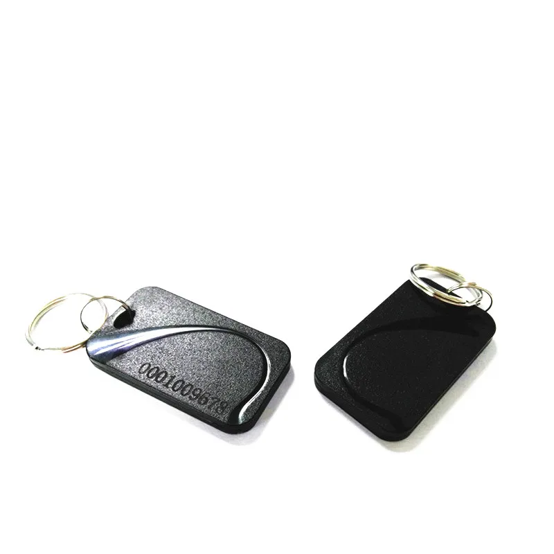 125khz TK4100 stable reading range low frequency custom plastic square rfid key fob