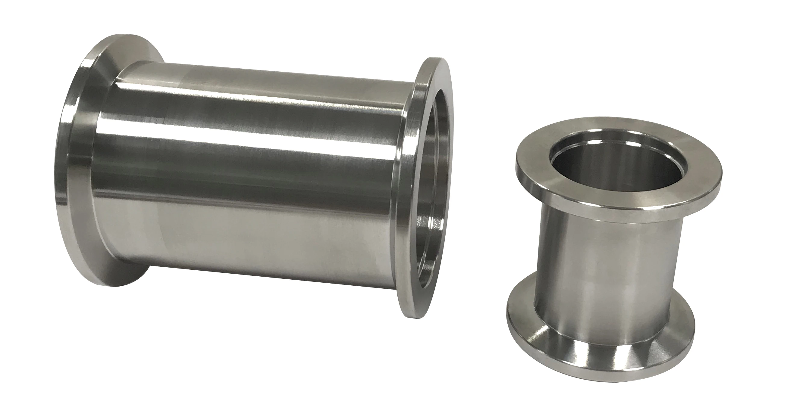 Ss304 Standard Kf Flange Kf Straight Connector Full Nipple Connector