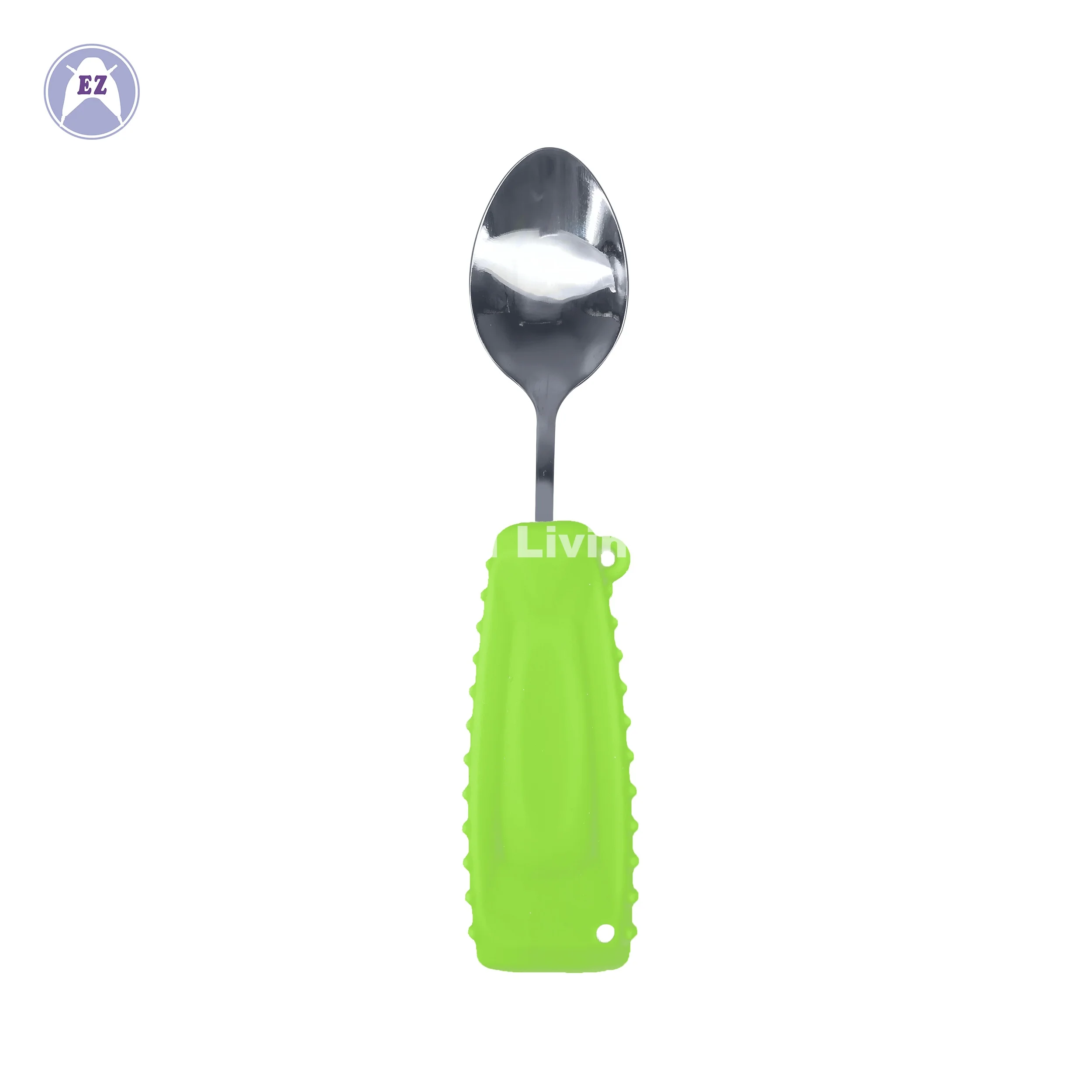 
Elderly Weighted Adaptive Utensils Eating Angled Spoon Large Handled for Elderly Hand Tremors Parkinsons Arthritis 