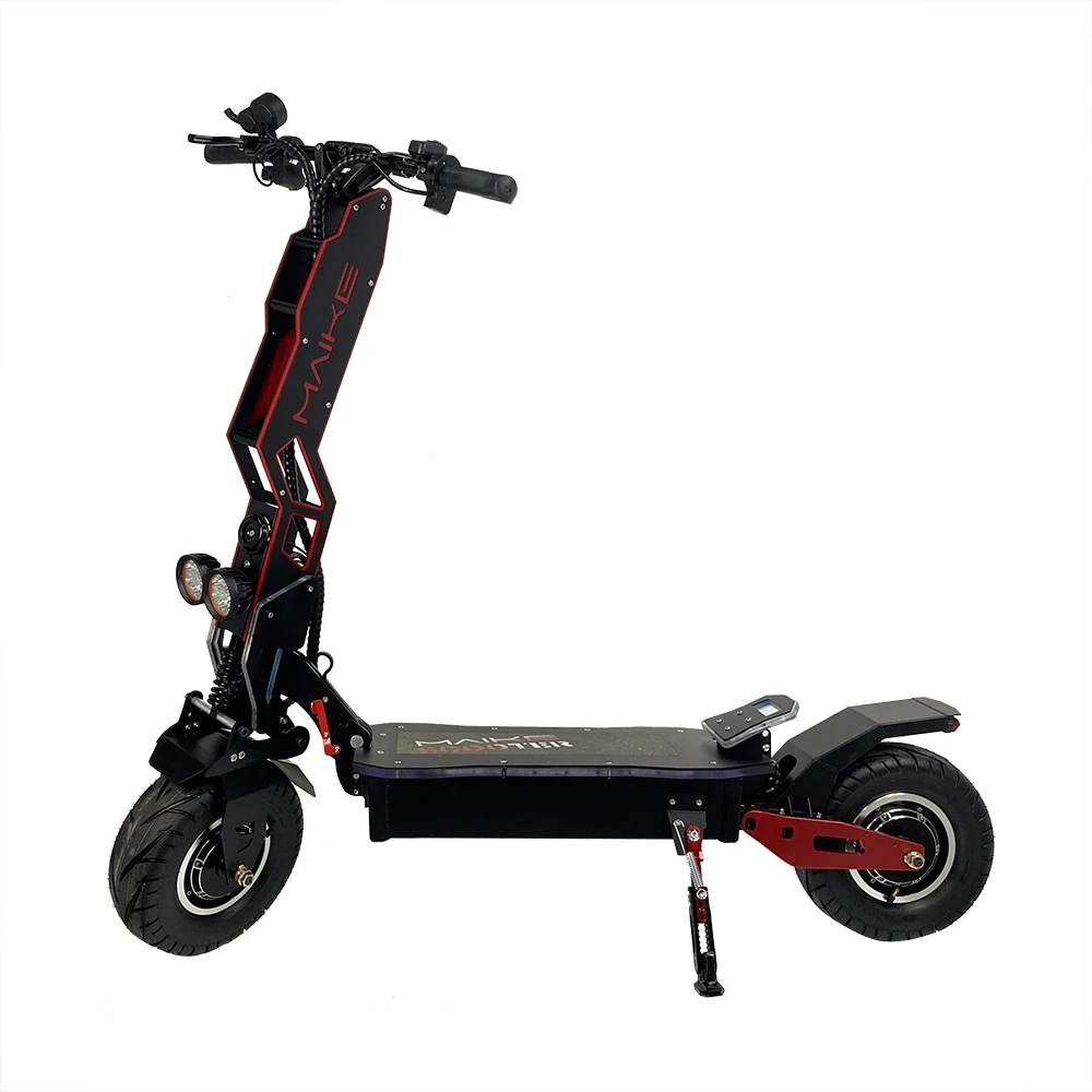 Maike  MKS 50ah eu warehouse scooter  fast dual motor 13 inch big wheel offroad electric e-scooter 8000w for adult wholesale