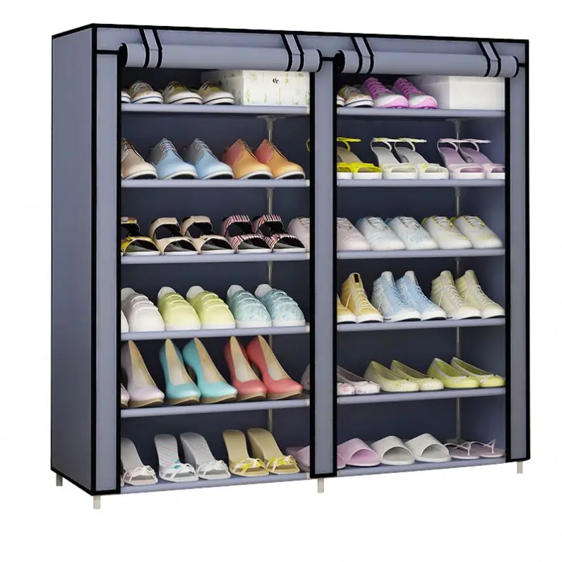 Plastic truck storage box for storage of linen fabric folding storage box with display door