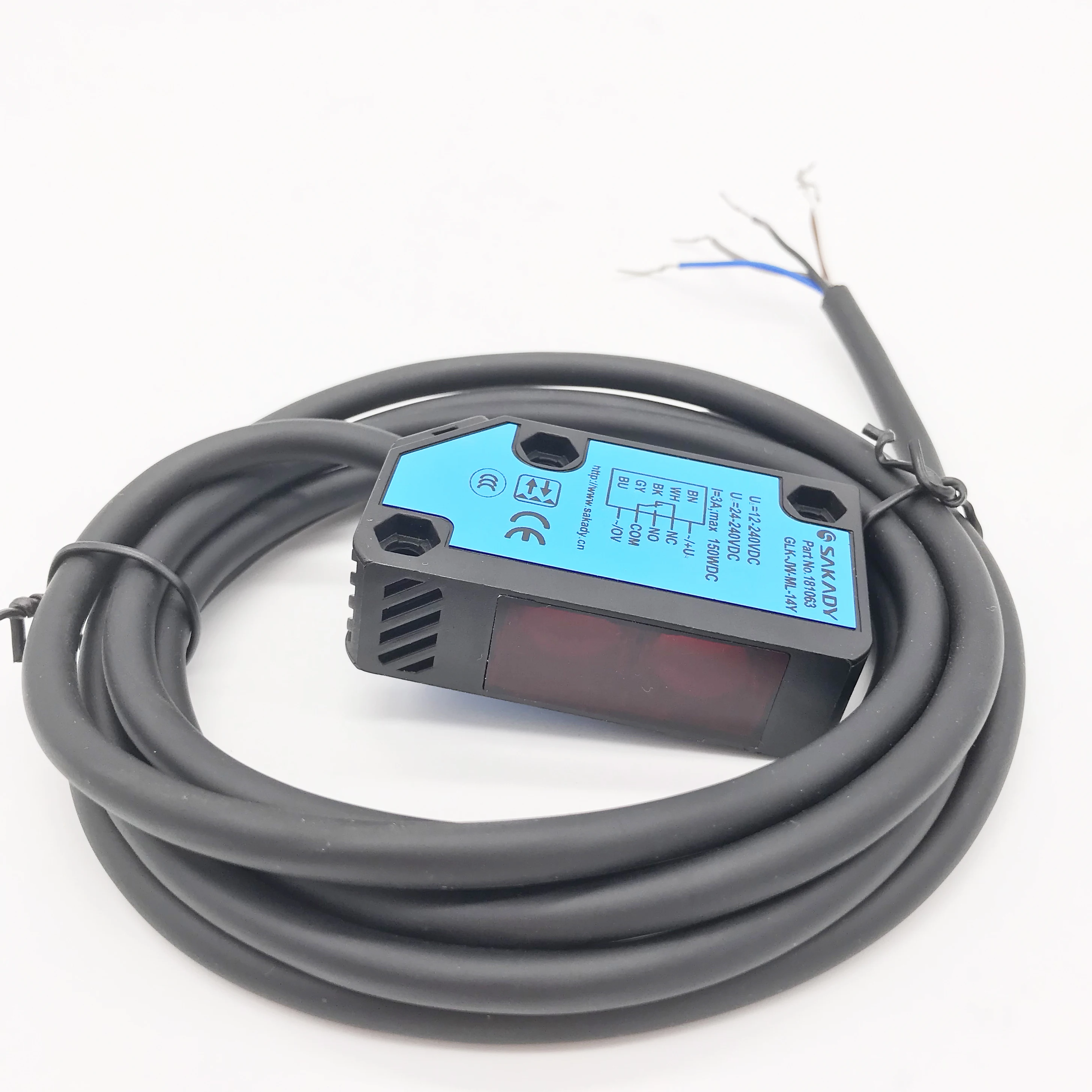 GL36 7m Industrial Waterproof Mirror Reflective Infrared Photo Electric Sensor