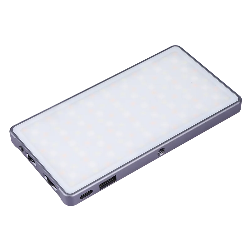 TC-158RGB.W NiceFoto 10W RGB LED Video Light Built-in Rechargeable Battery Camera Video Fill Light