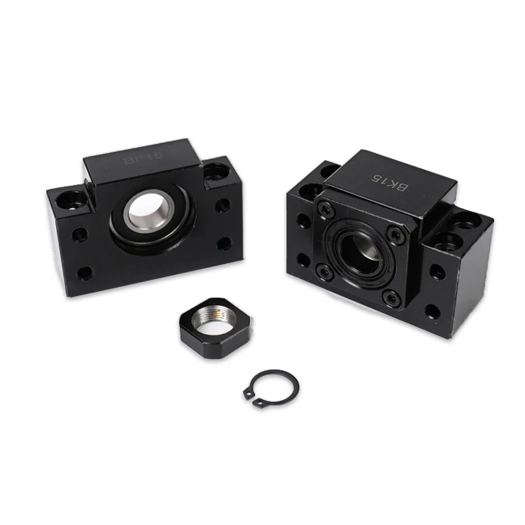 The cheapest ball screw support seat set bearing fixed seat ball screw bearing seat bkbf20