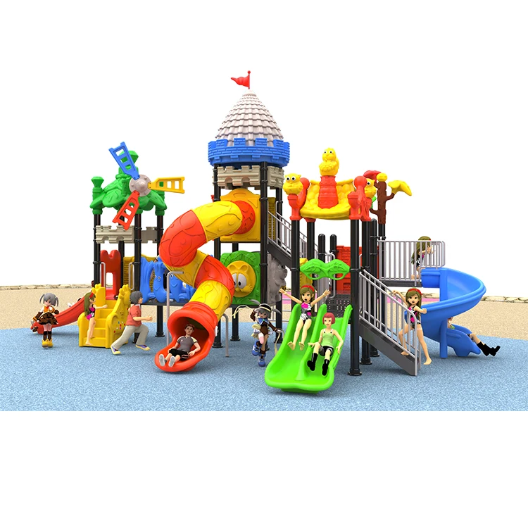 kindergarten outdoor playground playground equipment outdoor big  plastic outdoor playground