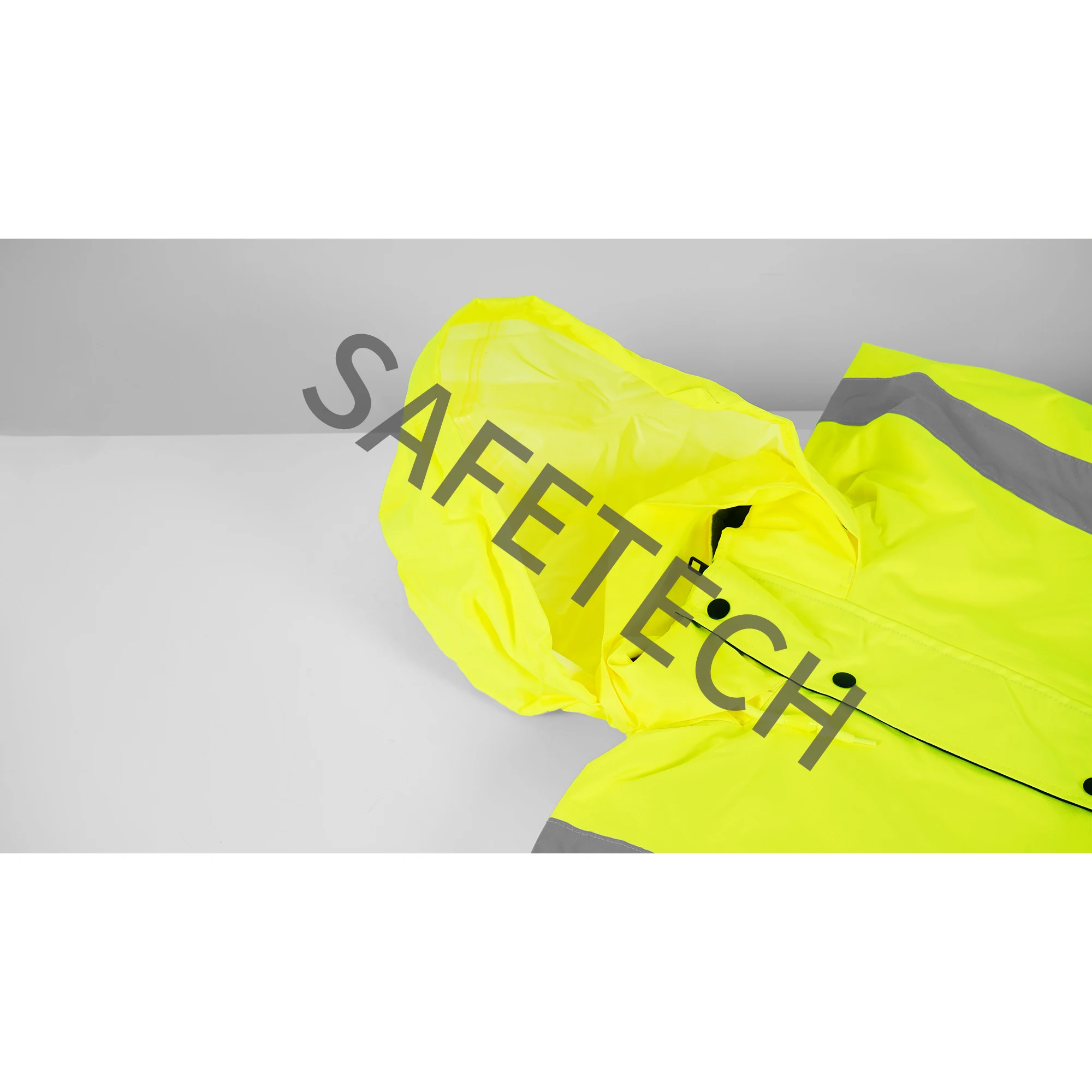 Hivis Workwear Custom Oversized Reflective Jacket Winter Men Stylish Reflector Work Vest Jacket