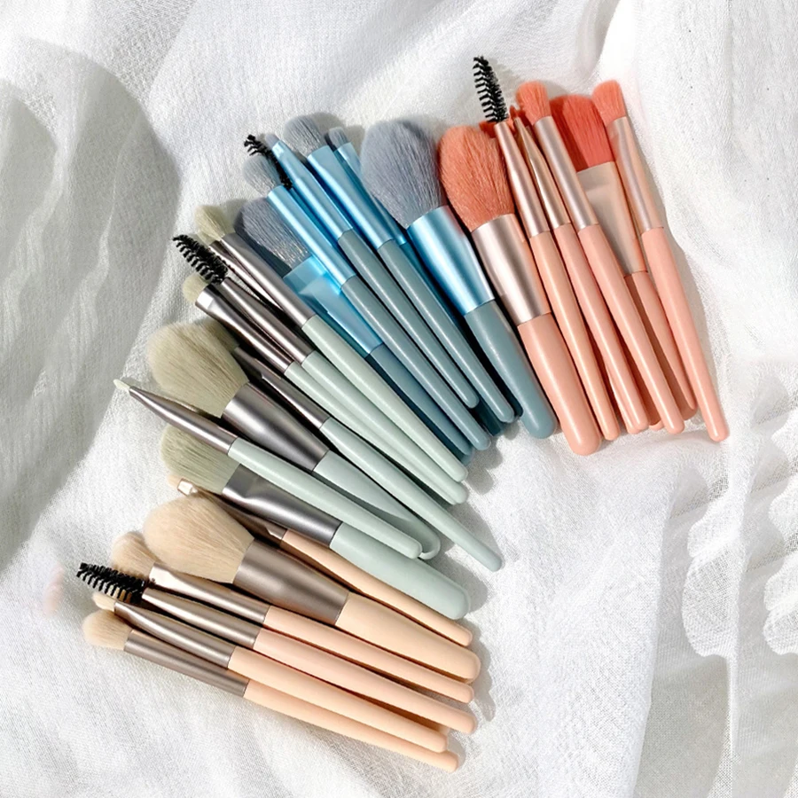 Free Sample amazon makeup sets Fashion Glitter beauty makeup set Ladies Vegan Make Up Brush Set