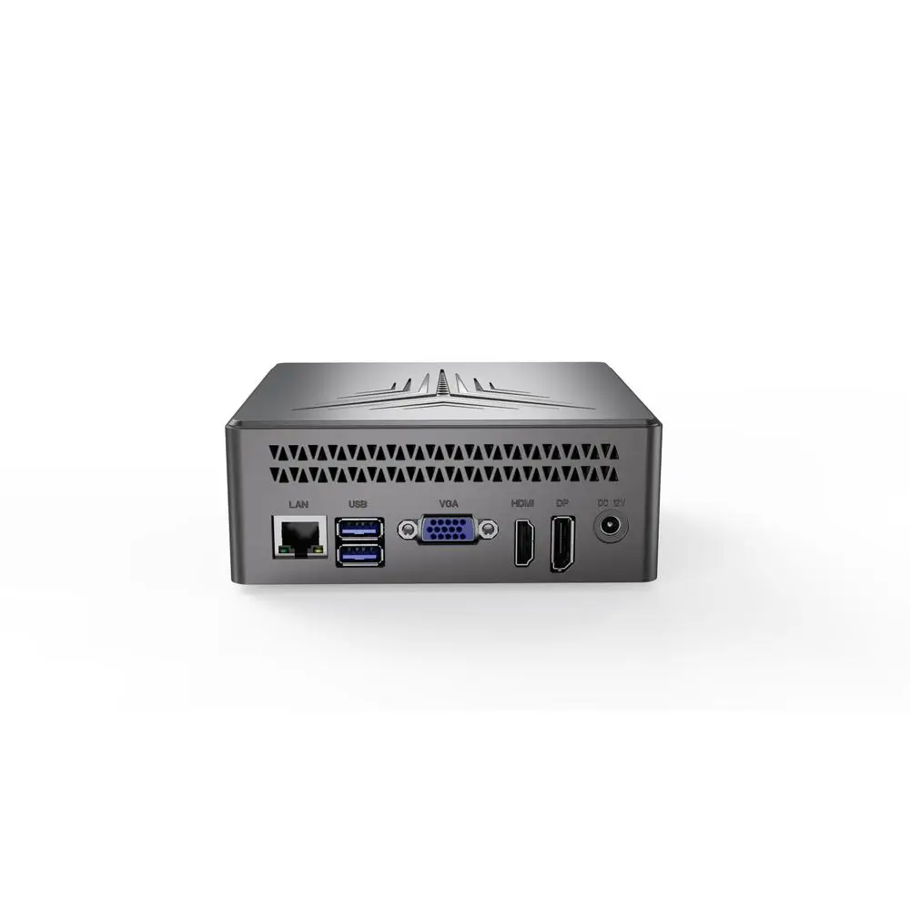 OEM Customized New Powerful Fan DDR4 IJK01N5095  N4500 Mini PC Barebone Desktop Thin Mini PC Micro Computer for Game