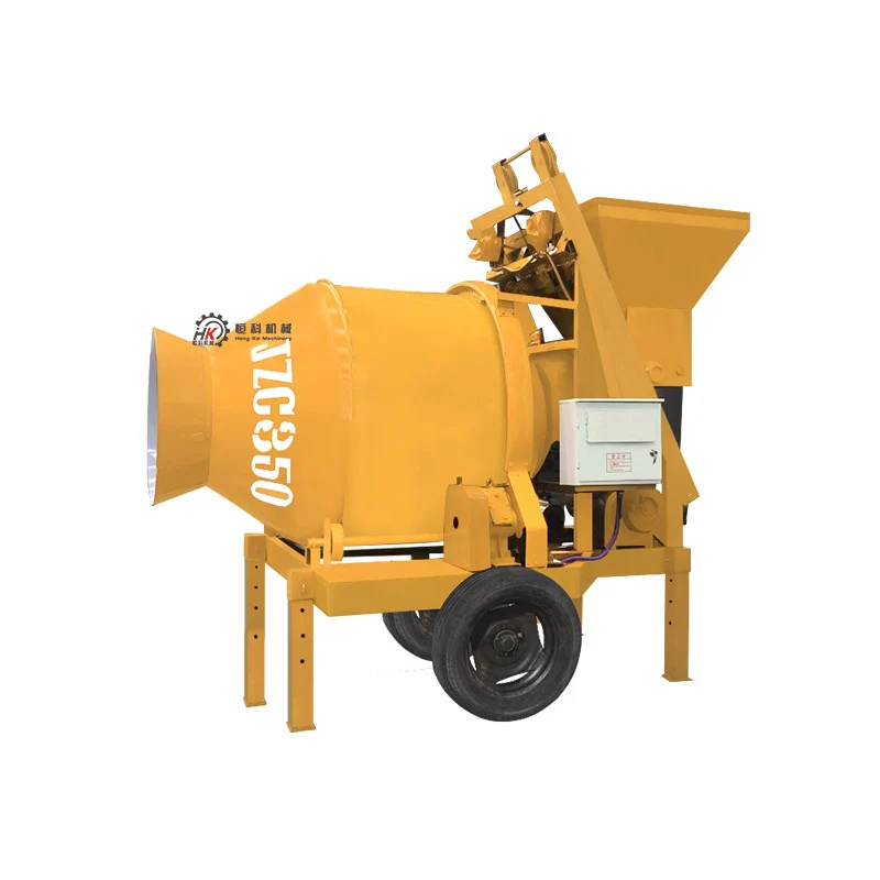 Concrete mixer drum drum for construction cement mortar construction site with stable mobility and performance