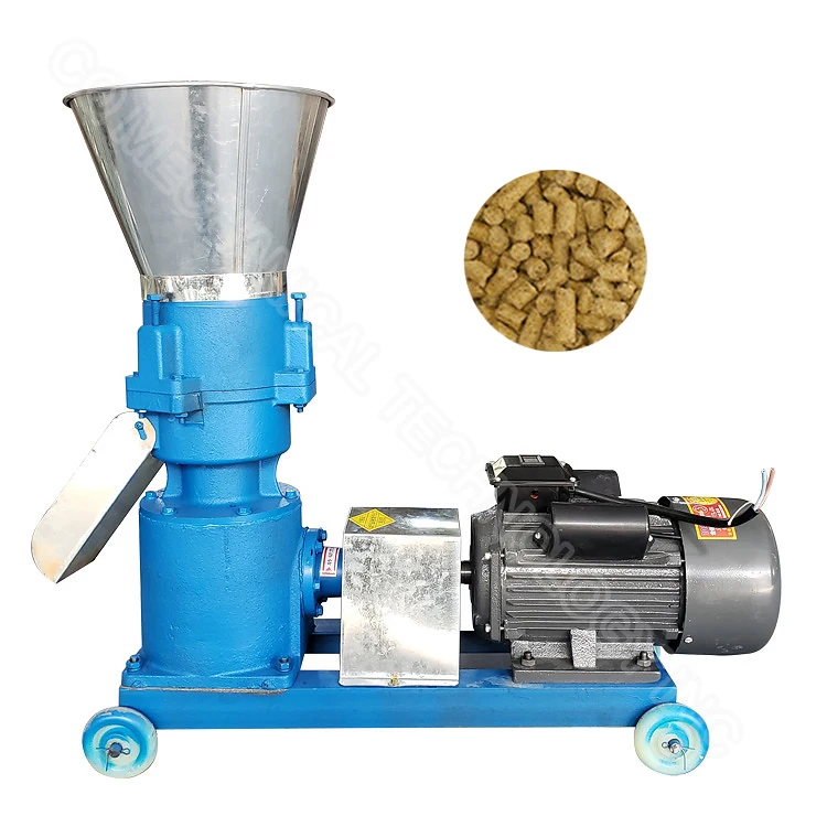 Most effective vaccum coating machine for feed pellets flat die feed pellet machine