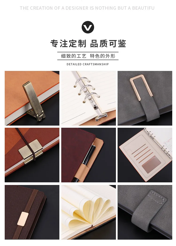 Qiang qiang paper Factory custom full color hard cover Exercise student book pens with custom logo