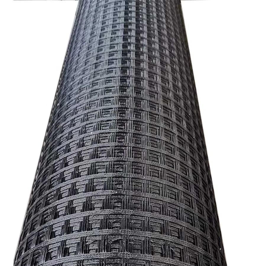 80 KN Geogrid PET Uniaxial for Retaining Wall