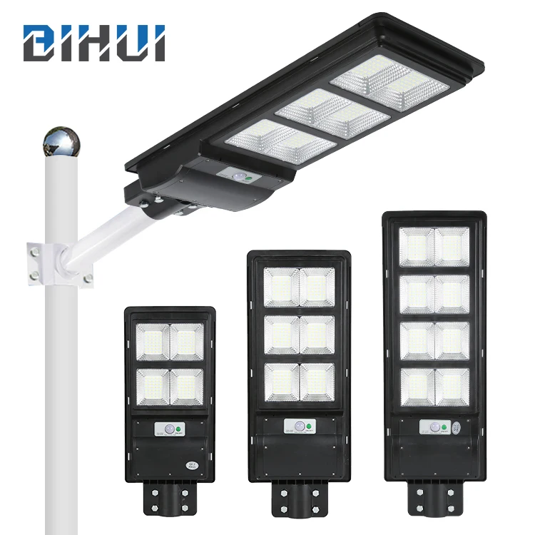 Motion Sensor Ip65 Waterproof 90w 120w 150w Integrated Outdoor Solar Led Street Light