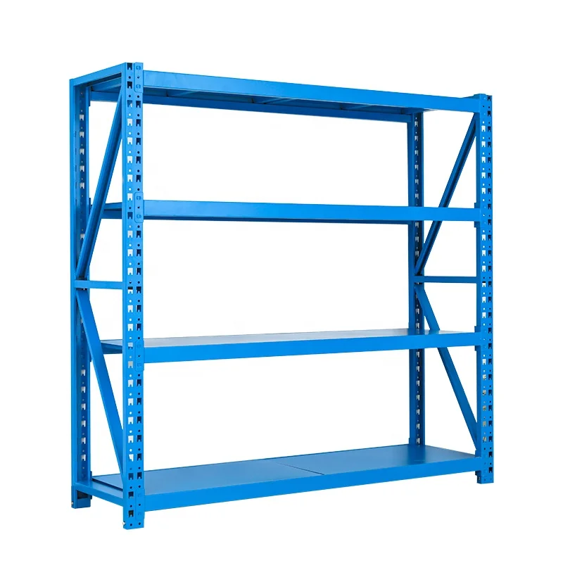 Customized Industrial Stacking Shelving Heavy Duty Metal Storage Shelf & Units Adjustable Warehouse Cube Rack