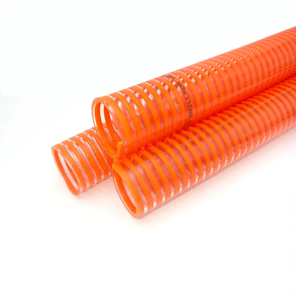Flexible Spiral Helix Water Delivery PVC Suction Pipe Farm Irrigation Industrial PVC Water Sucion Hose
