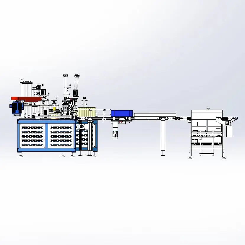 Fully automatic paper cover sealing and crimping machine