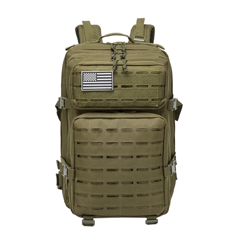 GAG High Quality 40L Tactical One Day Bag Laser Molle Tactical One Day Outdoor Training Bag Assault Backpack