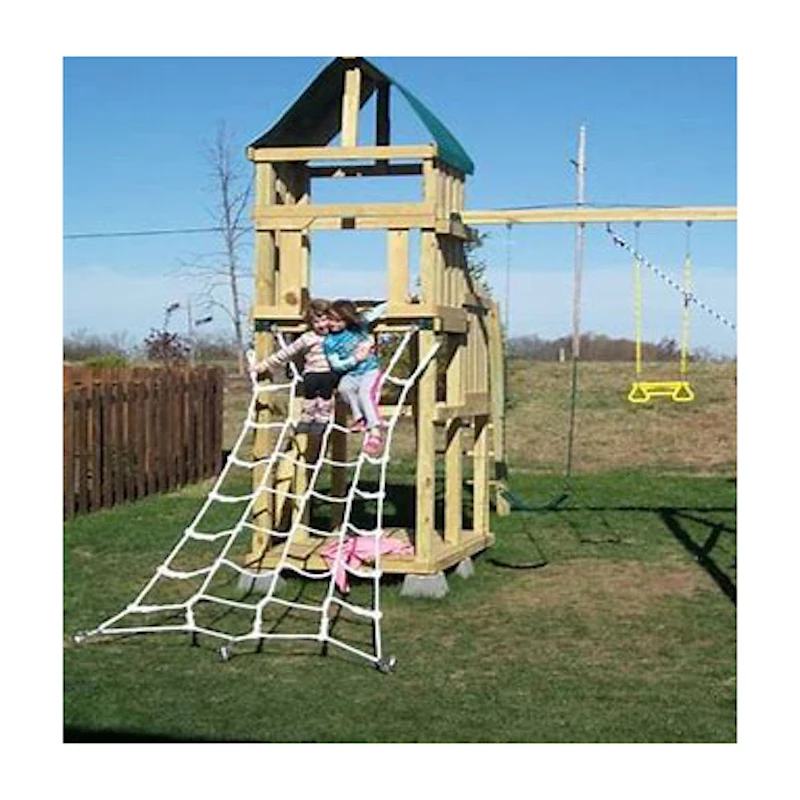 Climbing for Kids Deck Slide Monkey Bars Playground Net Safety