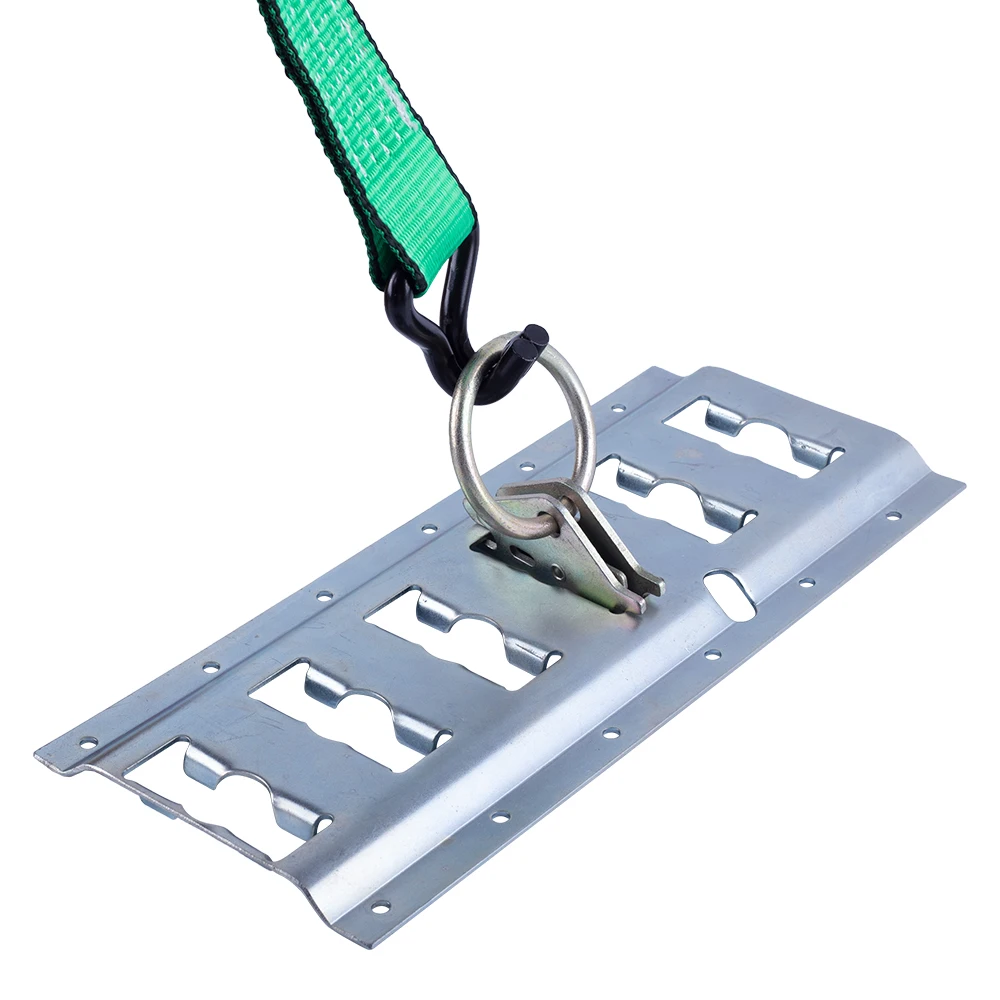 Грузовое оборудование, логистическая Тяговая рейка, оцинкованная сталь, 10 дюймов, горизонтальный грузовик, E-track