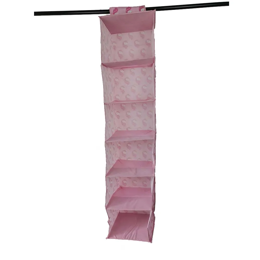 Hanging Closet Organizers and Storage, 6-Shelf Closet Hanging Storage Shelves