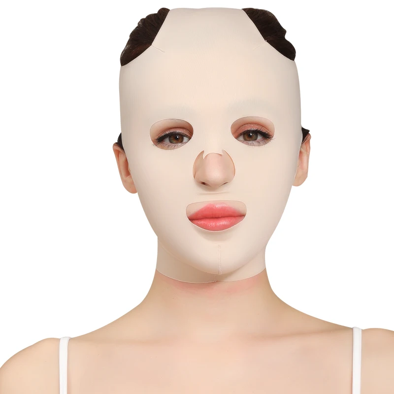 New Hot Face Slimming Band to Reduce Double Chin 2024 Trend Products V-shaped Nylon Material Beauty Slimming Belt
