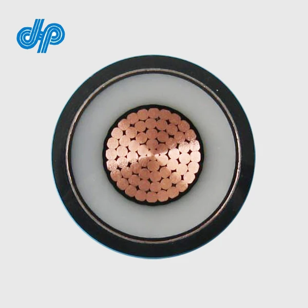 ICEA S-93-639 38mm2-500mm2 Powerlene Single and Multiconductor Shielded Concentric Neutral Copper Tape Cable