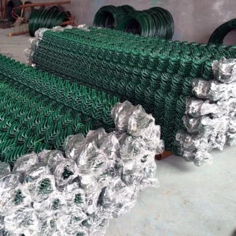 Iron Wire Mesh Used Chain Link Fence for Sale Diamond Hot PVC Surface Finish Gauge Material Electric Origin Type Shape Hole HEB