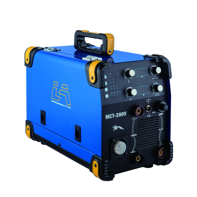 MIG/MMA/CUT/TIG/ 4 в 1 сварочный аппарат MCT-200V многофункциональный с газом и без газа