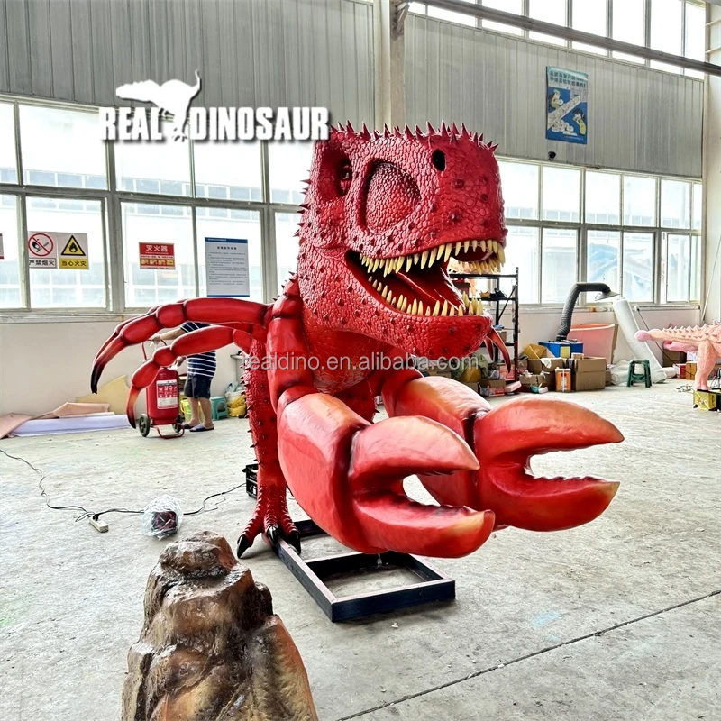 Artificial Customized Tyrannosaurus crab Model Animatronic Animal Models for Zoo