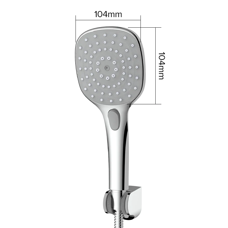 JOMOO Three-function Mixed Air Water Hand Shower Head High Pressure Handheld Shower Head With Hose  ABS Wall Socle Shower Set