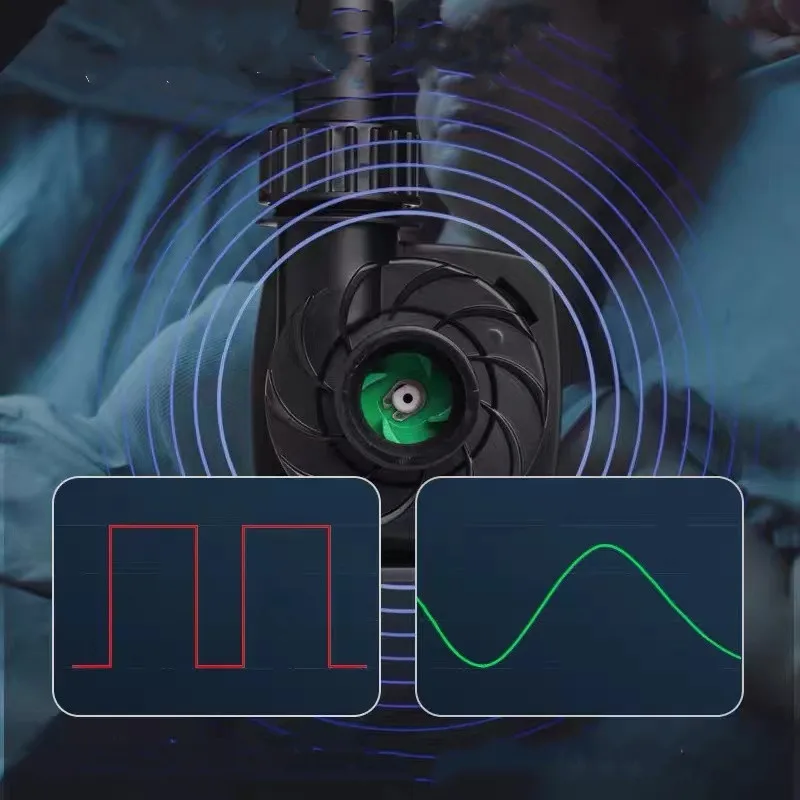 Fish pond, aquarium intelligent frequency conversion circulating filter water exchange submersible pump