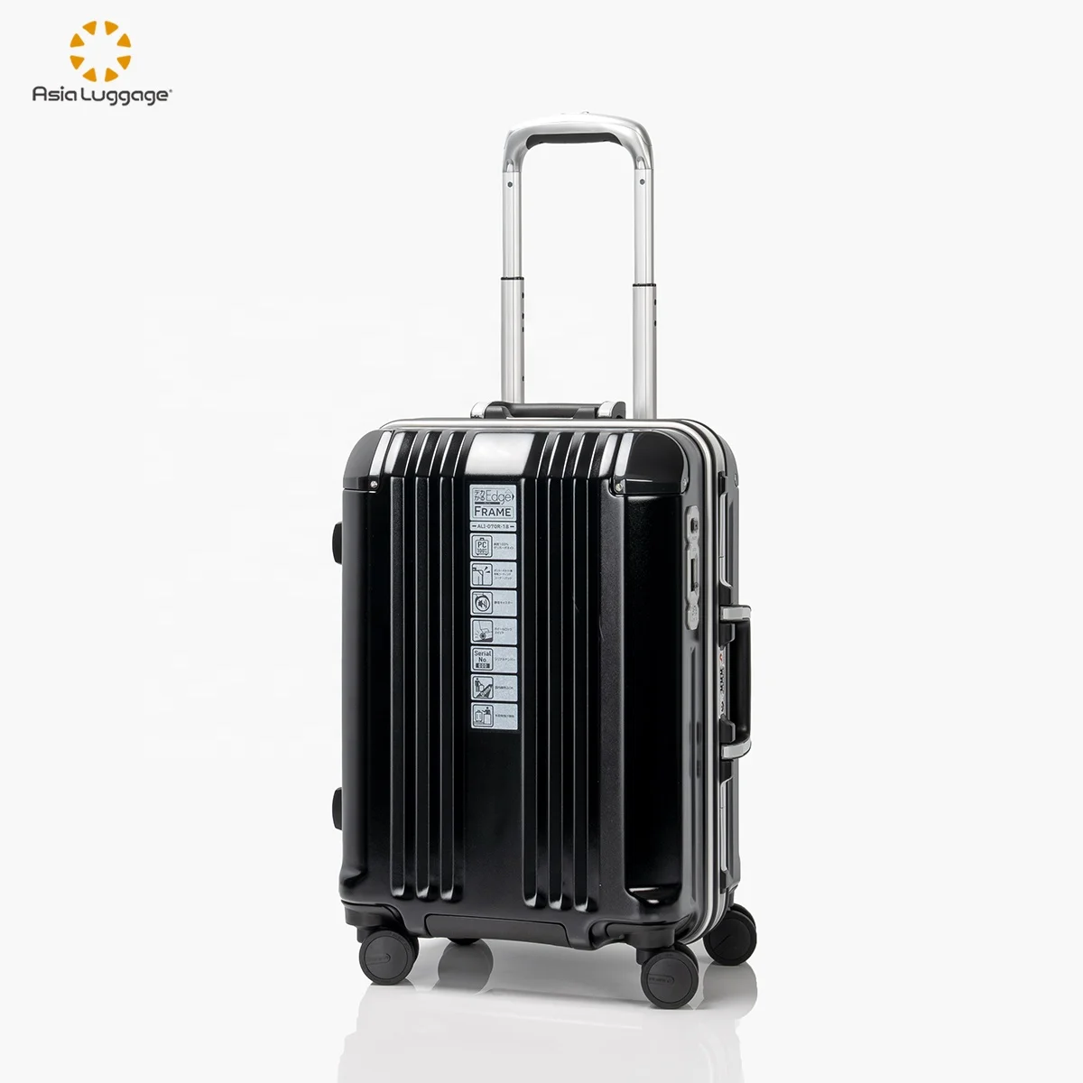Wholesale Lightweight Aluminum Trolley Suitcase Travel Luggage Bag PC Spinner Wheels  Carry Ons Luggage sets