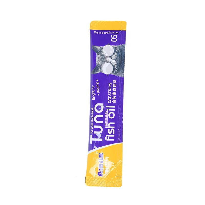High-Quality Pet Food Salmon Chicken Strips 16G Best-Selling Pet Snack Food ODM Wet Cat Food OEM Factory Wholesale