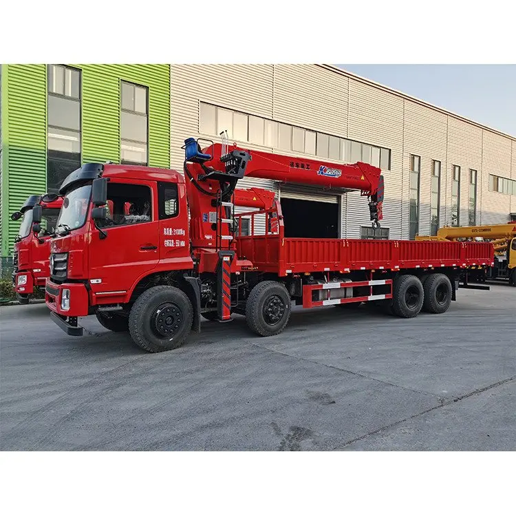 Dongfeng 40 тонн 8x4 стрела Грузовые Краны тяжелый грузовик кран машина Гидравлический