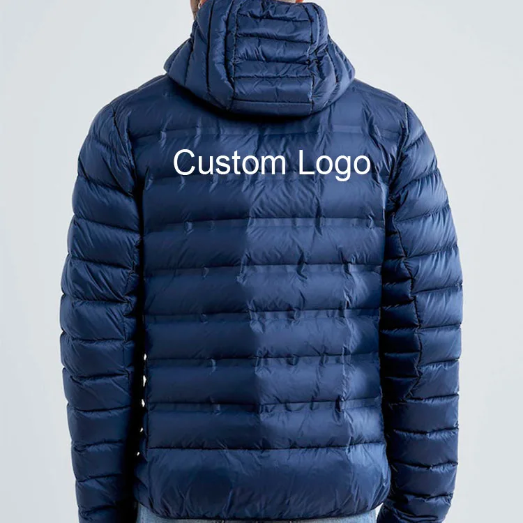 VK Lightweight  Chest Pocket Puffer Water Resistant Windproof Down Mens Jacket