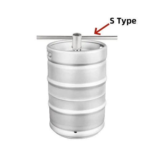 Cheap Plate Type Well Type Keg Bung Removal Tool S Type Spear Removing Opening Tool for Drinkware Accessories