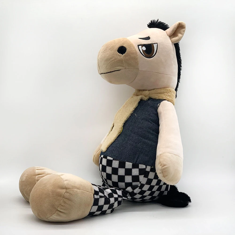 Stuffed Animal Plush toy Horse With Clothes For Baby Toys