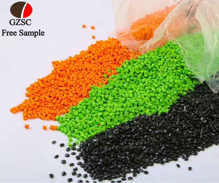 Color masterbatch supplier black masterbatch plastic hdpe granules masterbatch