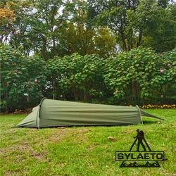 Sylaeto New Upgrade One man Sleeping Bag Bivy Swag Tent For Solo Trip Lightweight Hiking Adventure Survival