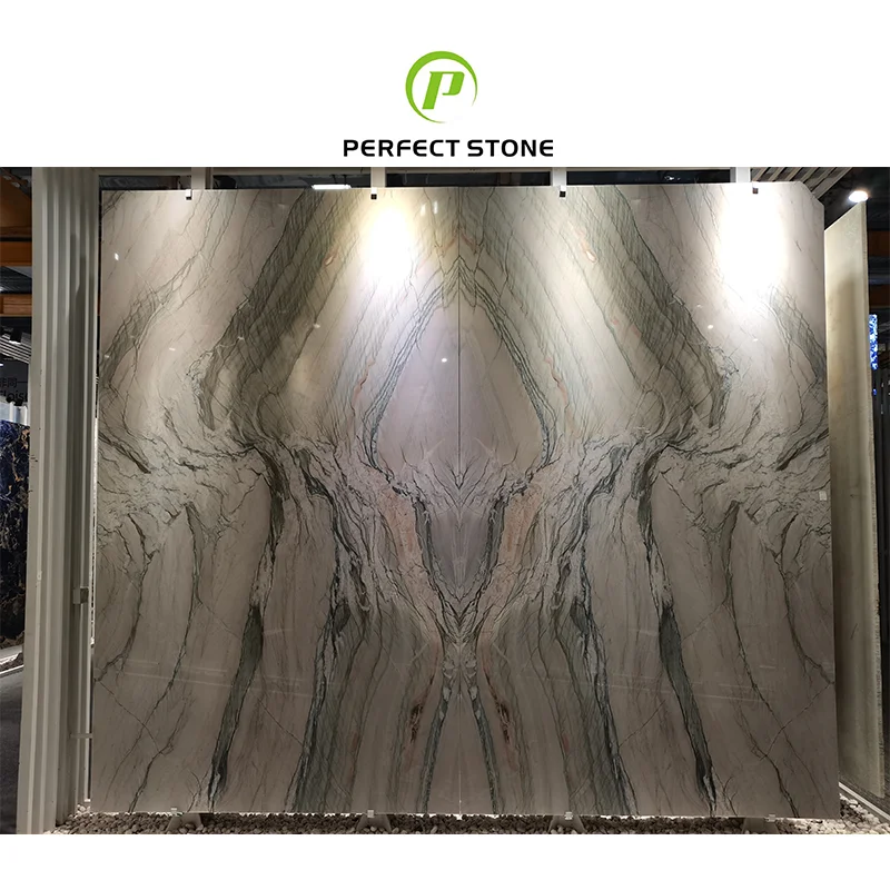 Natural White Stone Wall Marble For Background Wall Design Marble Wall Slabs