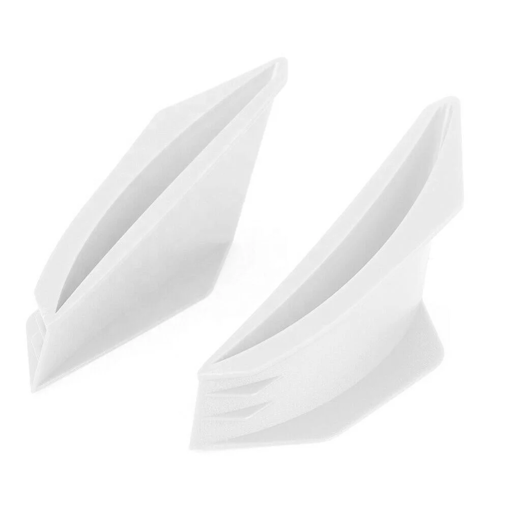 White/Black/Blue/Red Plastic Curve Motorcycle Dynamic Winglet Aerodynamic Wing Kit Universal for Honda/Yamaha/Suzuki/Kawasaki