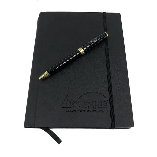 A5/A4/A6 hardcover notebooks with pen