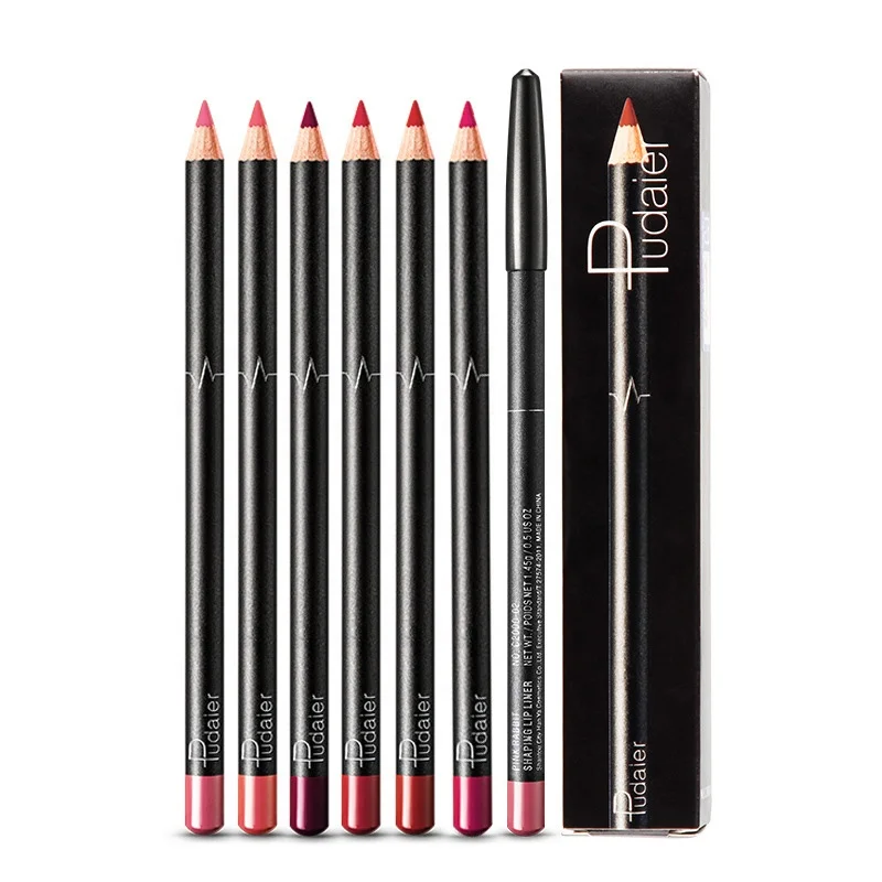 Wholesale Natural Lipliner Private Label Lip Pencil Organic vegan Lip liner pencil