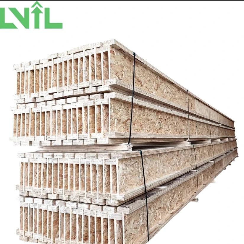 wooden I-Joist H2S  OSB+F17 LVL  lightweight I beam  Australia standard house construction material