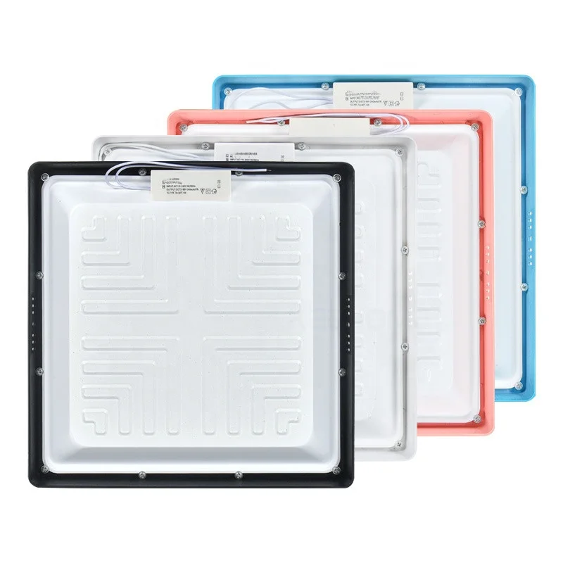 Factory Price Indoor Lighting Surface Mounted 6w 12w 18w 24w Round Square Backlit Led Panel Lights For Office Ceiling Lights