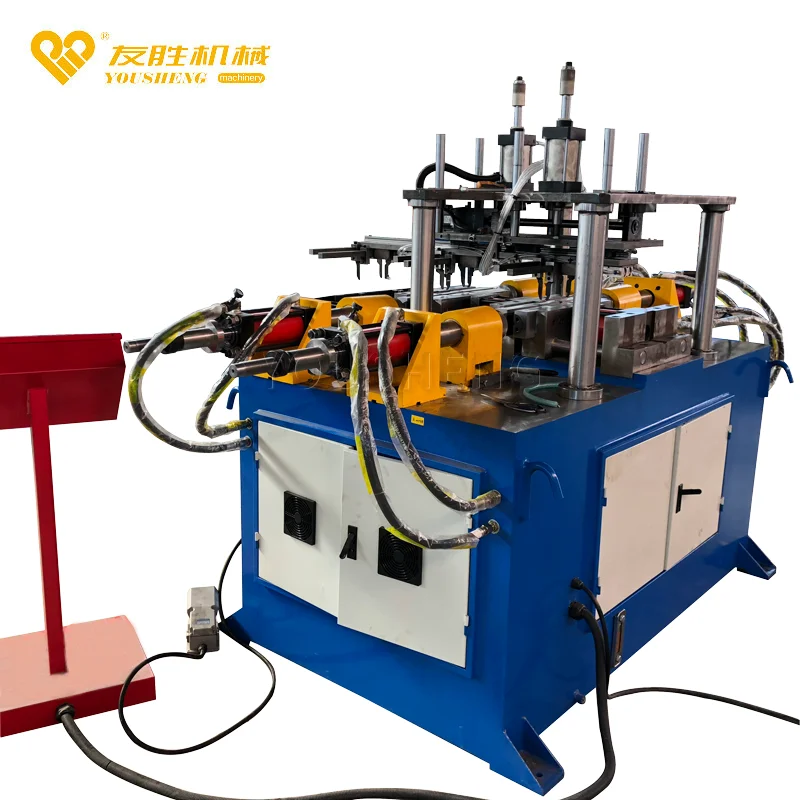 Best online shop automatic feeding double head sheet metal orbital flaring machine