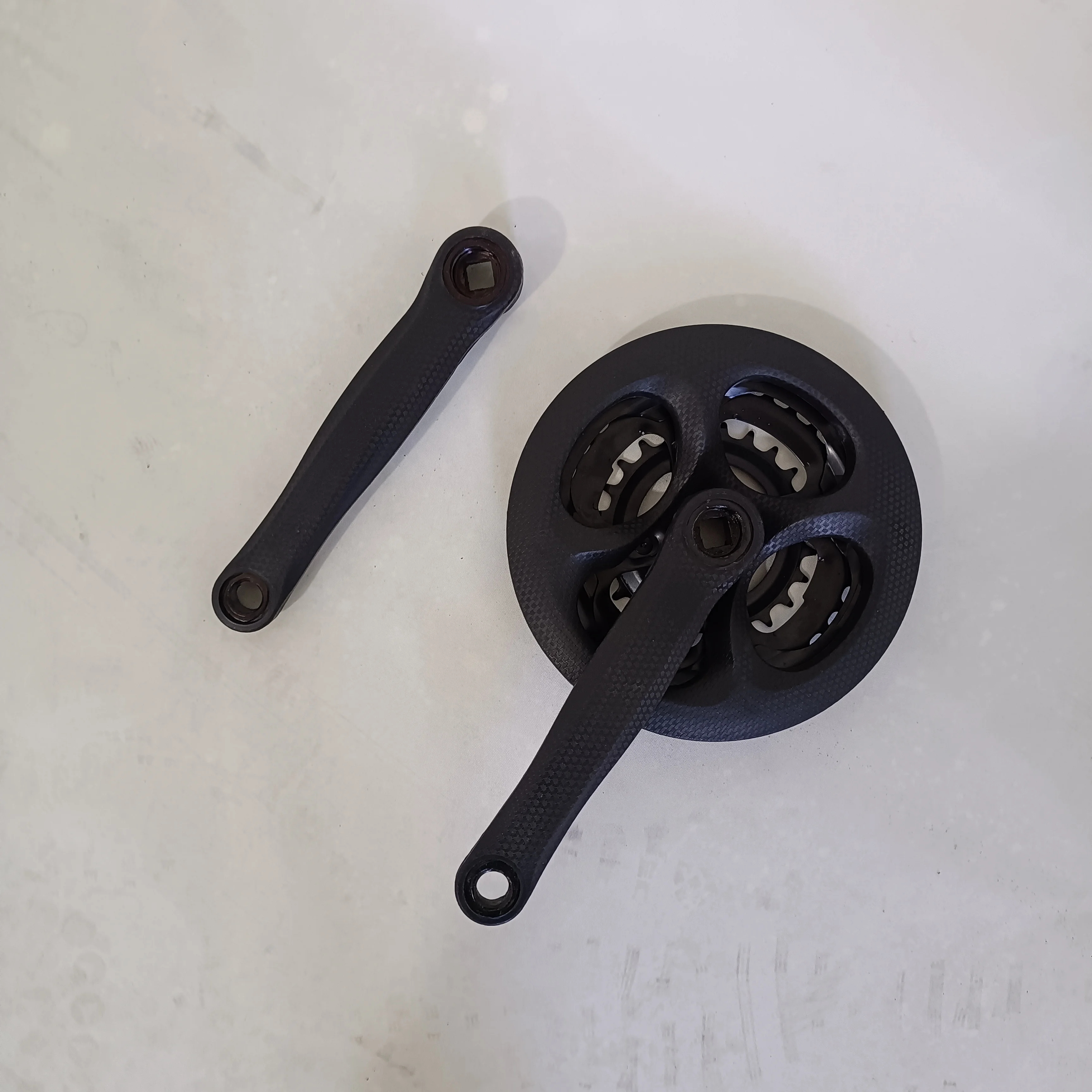 High Quality Bicycle Crankset Black Color Bicycle Chainwheel And Crank Set Bike Chainwheel