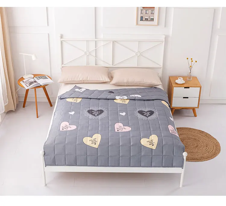 Wholesale Cartoon Printing 7 Pounds Baby Children Kids Sensory Autism Weighted Blanket