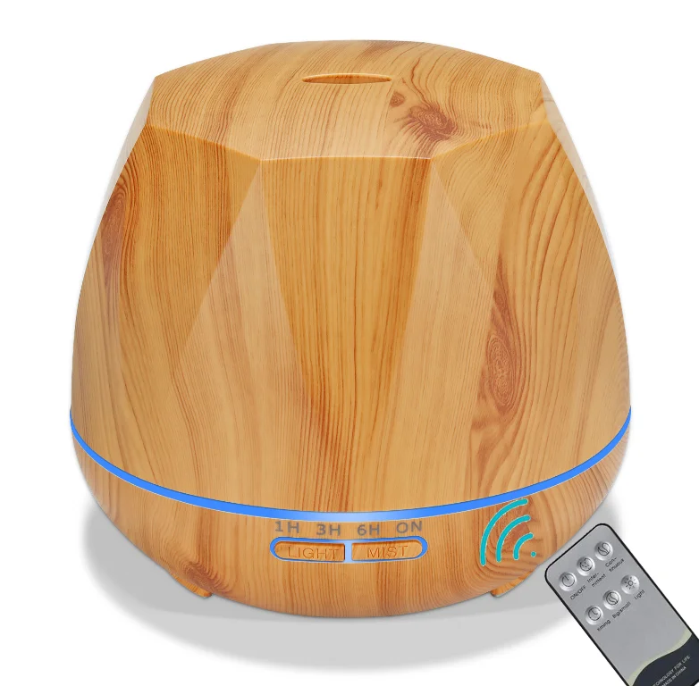 
Diamond Diffuser Design Big Mist Spray Electric Essential Oil Diffuser 500ML Ultrasonic Aroma Diffuser Remote Control wireless 